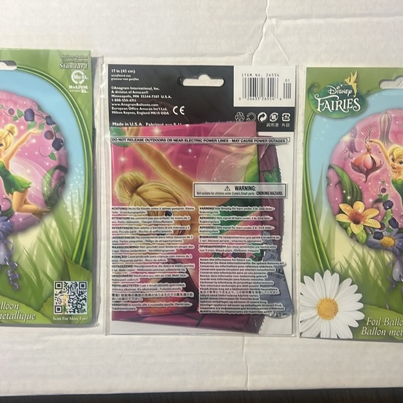 Lot of 5 Disney Helium Balloons *NEW IN PACKAGE* - Picture 5 of 7